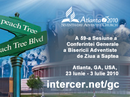 A 59-a Sesiune a Conferintei Generale a Bisericii Adventiste de Ziua a Saptea, Atlanta, GA, USA, 23 Iunie - 3 Iulie 2010 intercer.net/gc